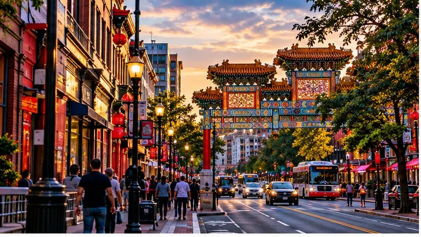 Chinatown arch near Jars DC Dispensary Near Me, Washington DC