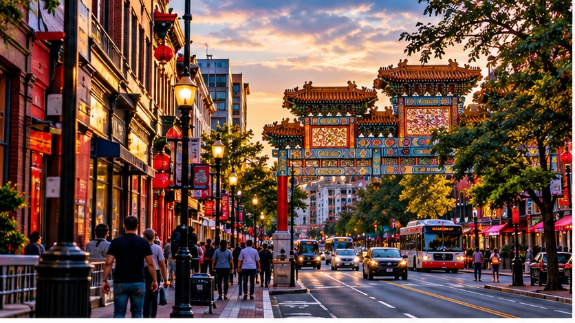 Illustration for choosing a licensed cannabis dispensary in Chinatown DC (editorial image, not the Jars DC Dispensary Near Me storefront)