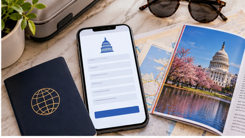 Illustration for DC cannabis registration for visitors in 2026 (editorial image, not the Jars DC Dispensary Near Me storefront)